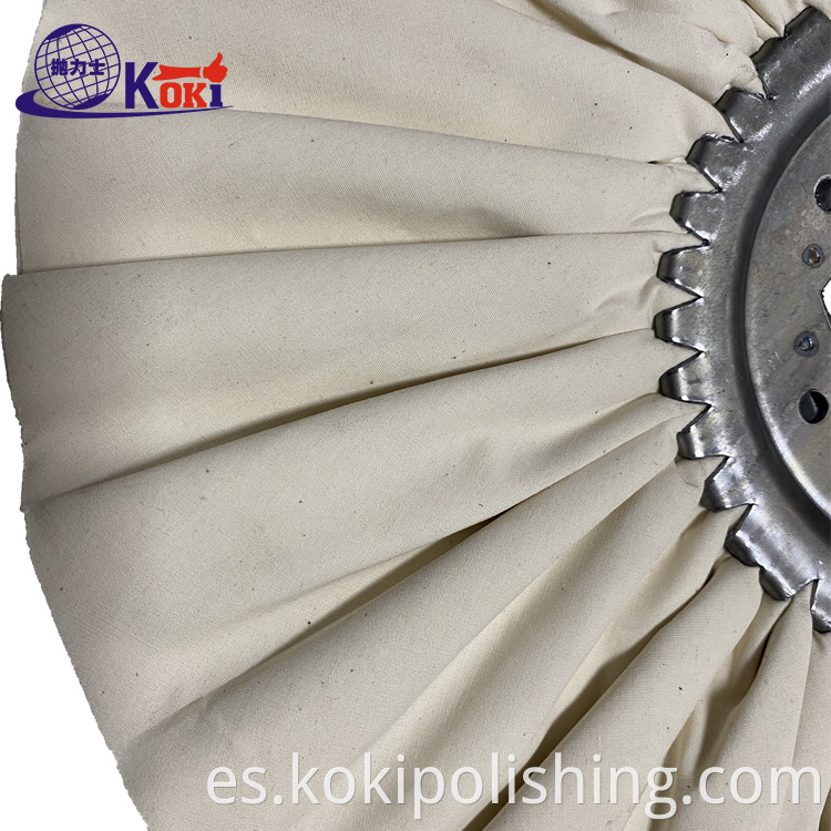 white polishing wheel